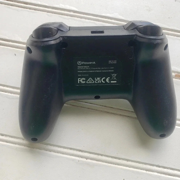 Power A Wired Controller for Nintendo Switch Matte Black Power No Cord Untested - Picture 6 of 7